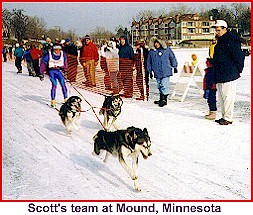 Scott's team at Mound, Minnesota
