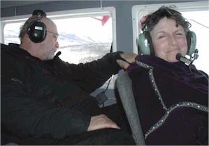 Jon & Jona Flying Up the Iditarod Trail