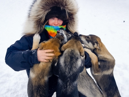 Alison Lifka, the granddaughter of Bill and Alice Lifka, of the Village of Bridgeport at Lake Miona, will participate in the Iditarod sled dog race in March in Alaska.