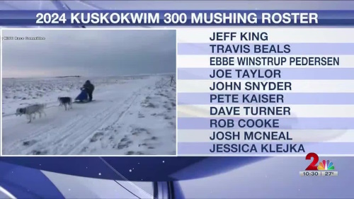 2024 Kuskokwim 300 Musher Roster | Article/Image Credit: Jordan Rodenberger, alaskasnewssource.com