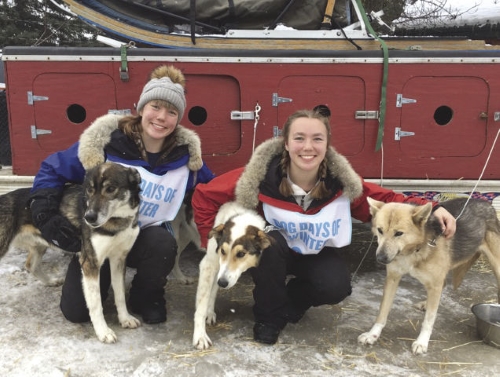 Chloe and Carlie Beatty have dedicated their time to training their dog sledding teams and training for gymnastics competitions. The identical twins will be competing in gymnastics at a collegiate level next fall as well as the Beargrease dog sled race in January. 