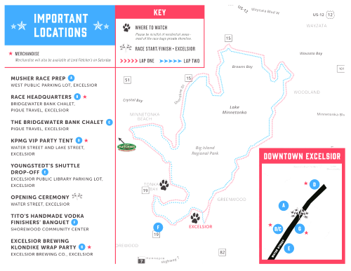 Klondike Derby Updated Race Map