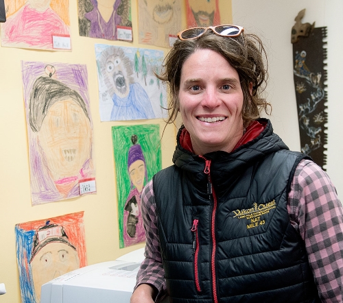 Photo by Vince Fedoroff  CHANGING CAREERS – Natalie Haltrich, the Canadian executive director of the Yukon Quest, is leaving the organization for another unspecified opportunity.