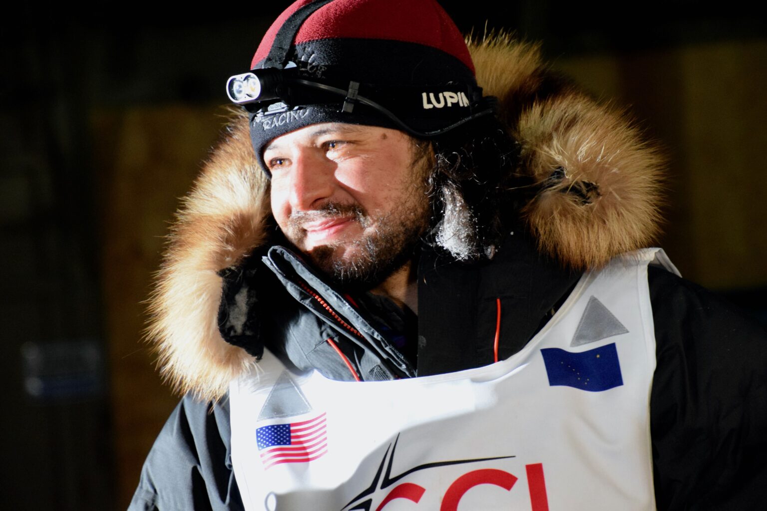 Eddie Burke Jr. arrived in Nome as the top rookie of this year’s Iditarod on March 14, 2023. | Image: Ben Matheson, Article: Lex Treinen Alaska Public Media
