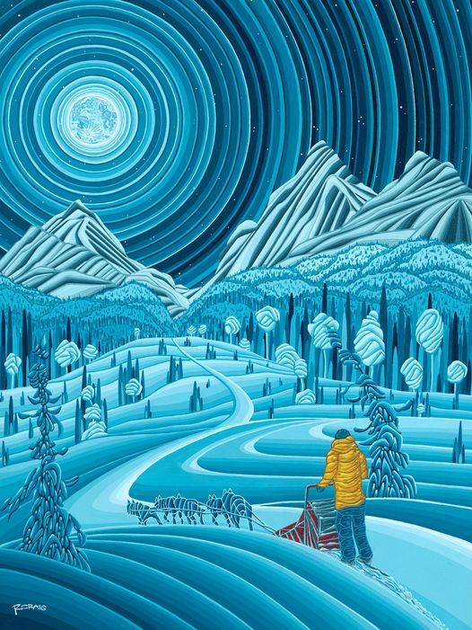 Past Yukon Quest Poster