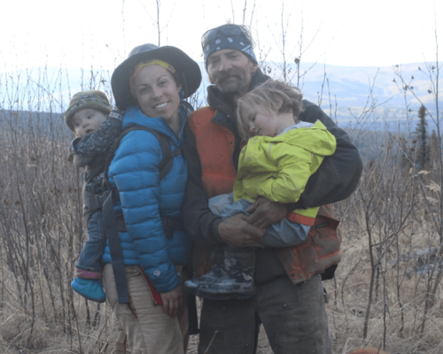 Jenne Smith and Lance Mackey with their kids in better times/Facebook