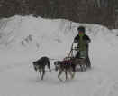 Junior musher Rachel Rodenhouse of Gower, MI 
