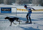 Skijoring Joni Oilinki ( FIN)