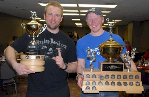 Bud Streeper 1st & John Stewart 2nd plus Rookie award 